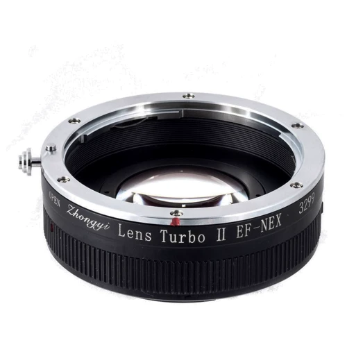 Адаптер для объективов Mitakon Zhongyi Turbo Adapter Mark II Canon EF Lens to Sony E-Mount (MTKLTM2CEFSE) фото 2