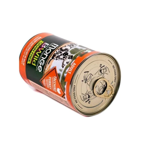 Вологий корм для собак Monge Dog Wet Bwild Grain Free Adult індичка гарбуз цукіні 400 г (70012645): Клас Холистик