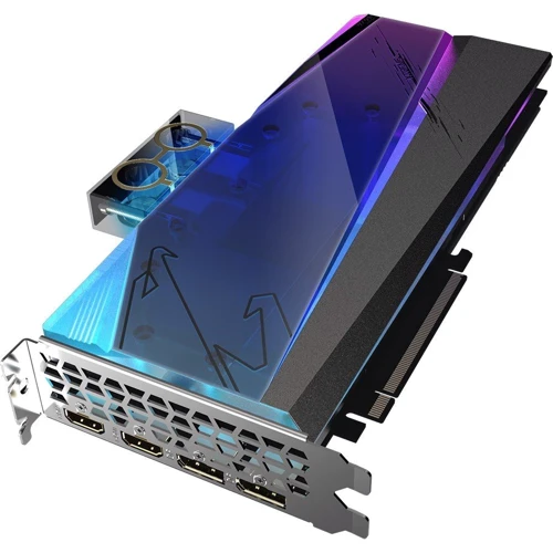 Видеокарта GIGABYTE AORUS Radeon RX 6900 XT XTREME WATERFORCE WB 16G (GV-R69XTAORUSX WB-16GD): Тип памяти GDDR6