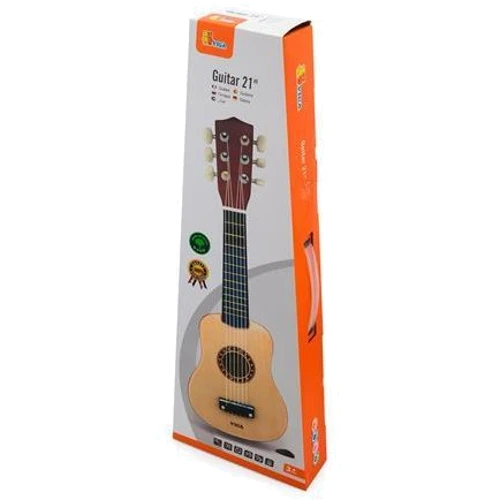 Музыкальная игрушка Viga Toys Гитара, бежевый (50692): Производитель Viga Toys