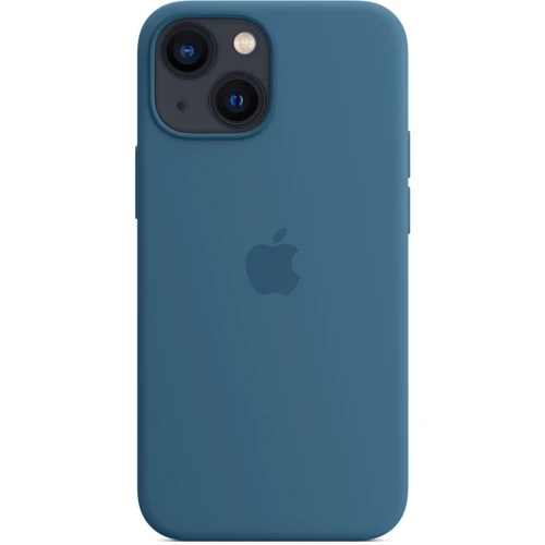 Чехол для iPhone Apple Silicone Case with MagSafe Blue Jay (MM1Y3) for iPhone 13 mini: Цвет синий