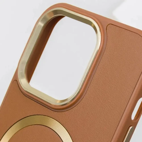 Чохол для iPhone Epik SnapCase with MagSafe Brown для iPhone 14 Pro фото 5