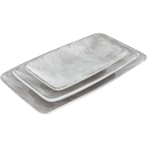 Страва Alba ceramics Beige набір 3 шт. 17 см 25 см 30 см (769-012)