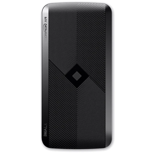 Зовнішній акумулятор iWALK Power Bank Scorpion Air 12000mAh Lightning/microUSB/USB-C with Wireless Charger Black (UBA12000): Кількість USB немає