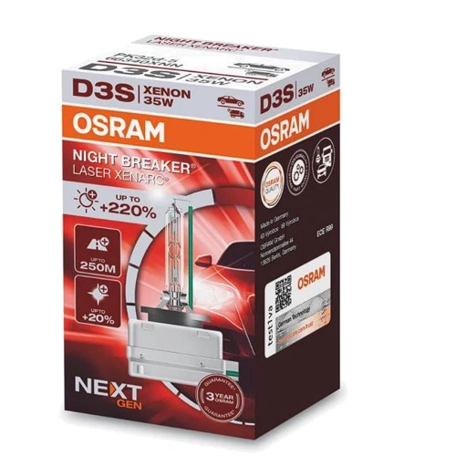 Ксеноновая лампа Osram D3S Night Breaker Laser Next Gen 42V 35W (66340XNN)