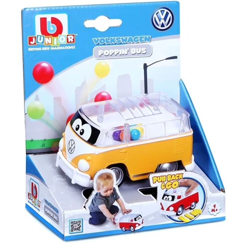 Ігрова автомодель Bb Junior VW Samba Bus, інерційна, в асорт. (16-85109 yellow)