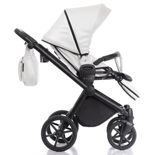 Коляска універсальна 2 в 1 Invictus V-Dream LUX 08 White with Black (71409) фото 12