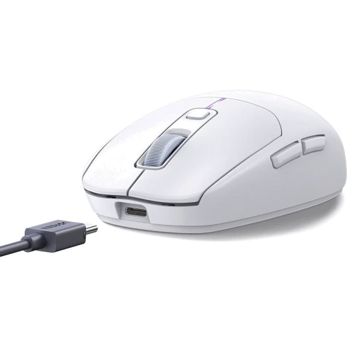 Мишка UGREEN MU103 White (15629): Ергономіка для правой руки