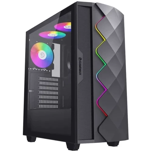 Корпус Gamemax Black Diamond CP UA: Форм-фактор материнской платы ATX/MicroATX/Mini-ITX
