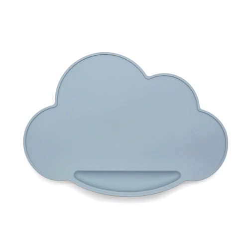 Коврик силиконовый Twins Cloud dusty blue, голубой (TC-03-04)