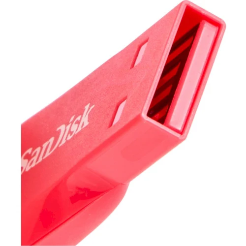 USB-флешка SanDisk 64GB Cruzer Blade USB 2.0 Pink (SDCZ50C-064G-B35PE): Обсяг пам'яті 64 GB