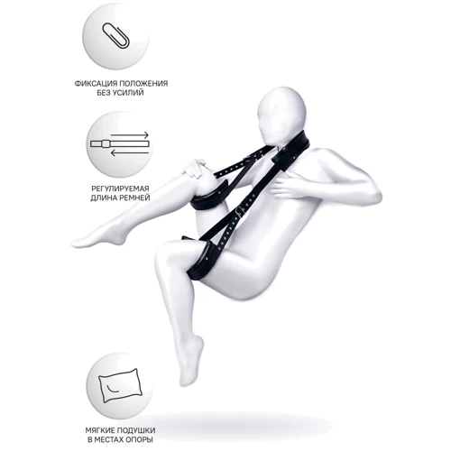 Фиксатор Toyfa Anonymo Sex Sling №0703 Black