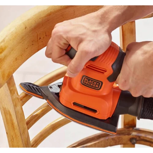 Вібраційна шліфувальна машина Black+Decker BEW200 UA фото 6