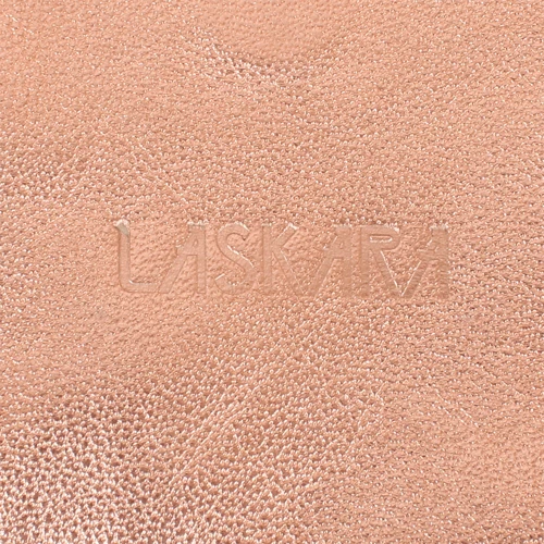 Женская сумка через плечо Laskara золотистая (LK-DS259-rose-gold): Фактура Матовая, Зернистая