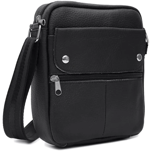 Мужская сумка через плечо Keizer черная (K11114bl-black): Пол Мужской