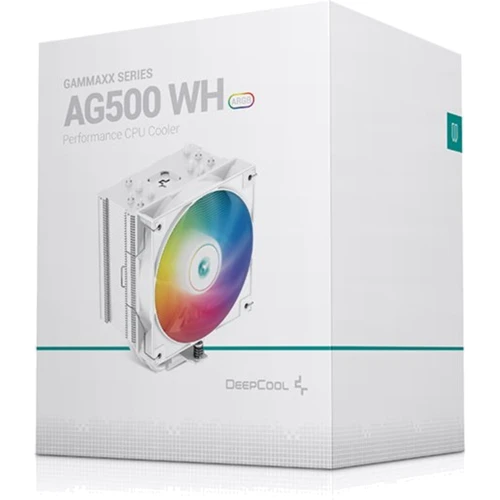Кулер Deepcool AG500 WH ARGB: Кількість вентиляторів, шт 1