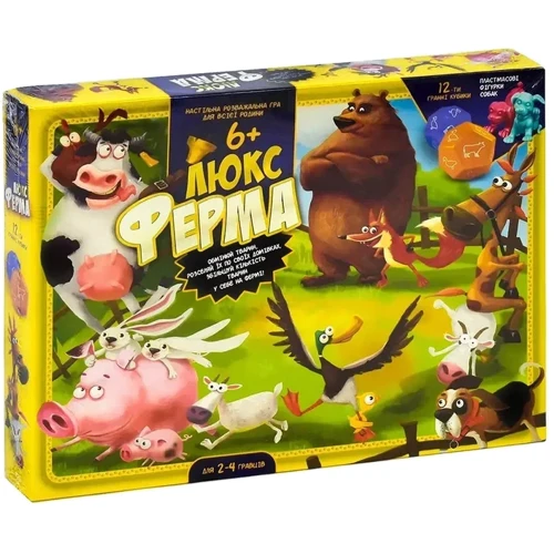Настільна гра Danko toys Люкс Ферма (укр) (G-FL-UA-01-01)