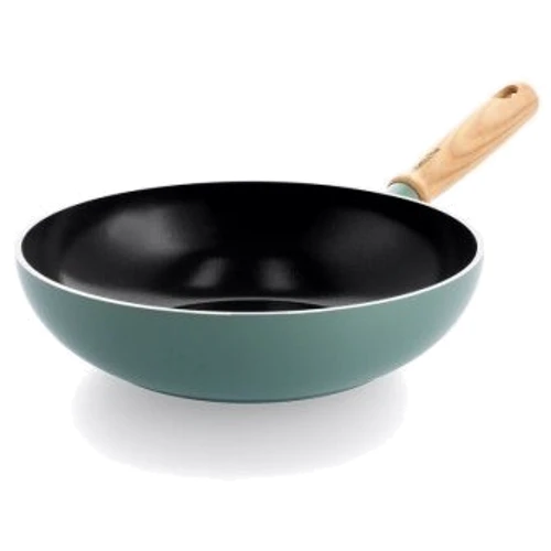 Сковорода WOK GreenPan Mayflower 28 см 3.6 л небесно-голубая (CC001683-001)