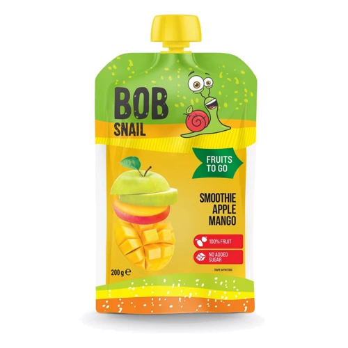 Пюре Bob Snail смузи яблуко-манго 200г