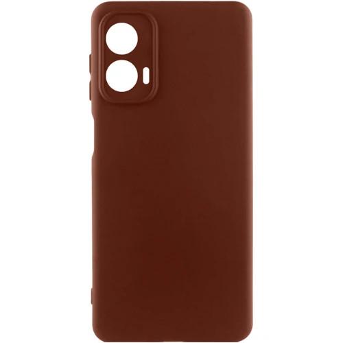 Чехол для телефонов Lakshmi Case Silicone Cover Full Camera Brown for Motorola Moto G24