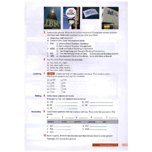 English for Banking & Finance. Level 1. Coursebook and CD-Rom Pack: ISBN 978-1-4082-6988-6