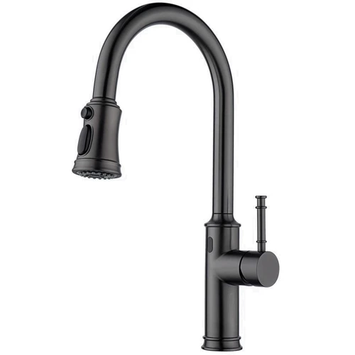 Смеситель для кухни Lefton Automatic Sensor & Pull-Down Kitchen Faucet - KF2210 Grey
