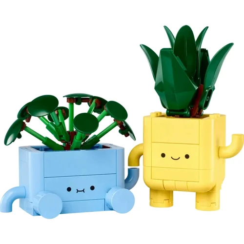 Конструктор LEGO Botanicals Щасливі рослини (10349): Рекомендований вік 9+