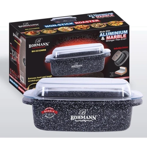 Гусятниця Bohmann 5.5 л (6232MRB-BH): Найменування Гусятница з кришкою