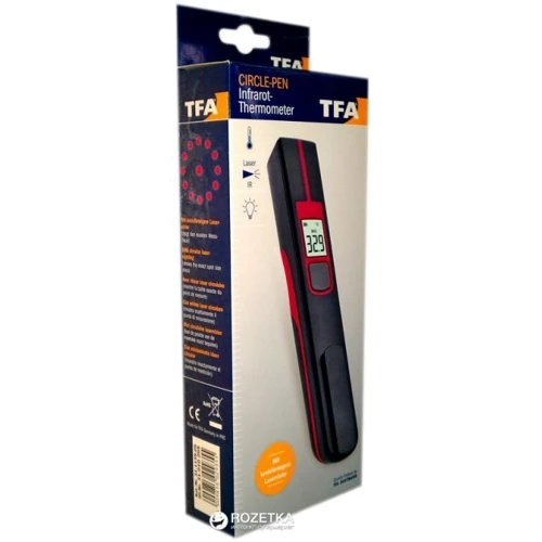 Термометр инфракрасный TFA "Circle-Pen" 26х30х150 мм фото 2