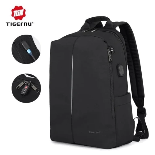 Сумка для ноутбуков Tigernu 15,6" T-B3892 Black: Материал полиэстер