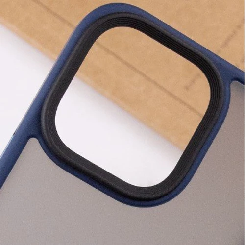 Чехол для iPhone Mobile Case TPU+PC Metal Buttons Blue for iPhone 14 Plus фото 5