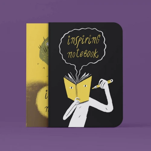 Блокнот Gifty Inspiring notebook. Black фото 5