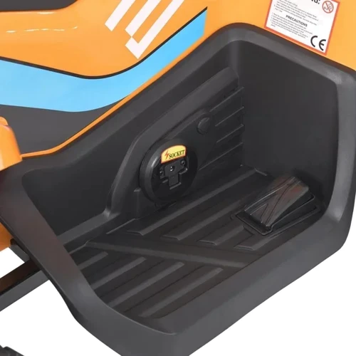 Дитячий електроквадроцикл Bambi Racer 4WD 140W помаранчевий (M 5031EBLR-7): Максимальна швидкість, км/год 6