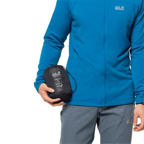Пуховик Jack Wolfskin JWP Down 1205931-6000 52 чорний зимовий: Фасон Стеганый