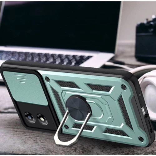 Чохол для телефона BeCover Military Dark Green для Motorola Moto E13 (709103): Тип накладка на заднюю часть
