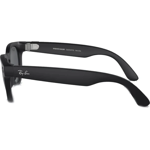Смарт-окуляри Ray-Ban Meta Headliner Matte Black Frame/Charcoal Black Lenses size M (RW4009 601S87 50-23) фото 4