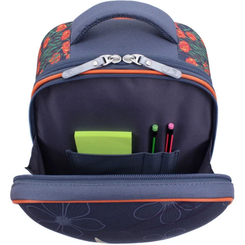 Рюкзак Bagland Turtle 17 л. сiрий 499 (0013466): Пол ребенка Для девочек