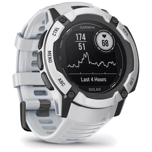 Смарт-годинник Garmin Instinct 2X Solar Whitestone (010-02805-04): Фітнес-функції Подсчет калорий, Скорость движения, Шагомер, Пульсоксиметр, Пульсометр, GPS-модуль