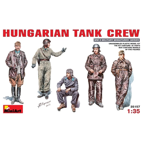 Сборная модель MiniArt Венгерский танковый экипаж (MA35157)