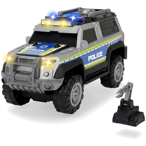 Машинка Dickie Toys Поліція з аксесуарами зі звуковими та світловими ефектами (3306003): Матеріал пластмаса