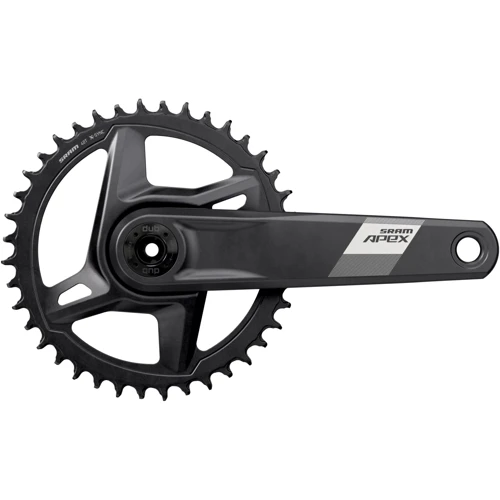 Комплект шатунів Sram APEX 1 DUB WIDE, 170мм 40T, чорні (OEM) (CHW-09-85)