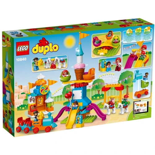 Конструктор LEGO DUPLO Большой парк аттракционов (10840): Серия Lego Duplo