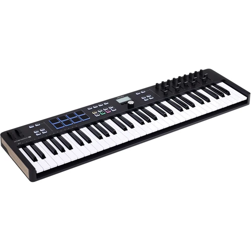 MIDI-клавиатура Arturia KeyLab Essential 61 mk3 (Black) + Arturia Pigments: Размер клавиш Малоразмерные
