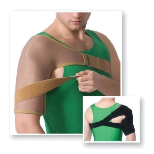 Бандаж на плечевой сустав MedTextile эластичный размер S/M люкс (4820137291838): Степень фиксации Эластичная