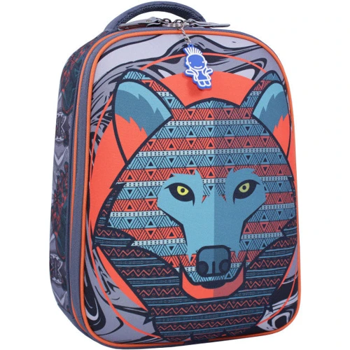 Рюкзак Bagland Turtle 17 л. сiрий 509 (0013466)