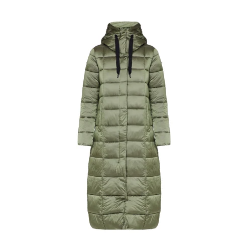 Куртка CMP Woman Coat Fix Hood 31K2626-F739 50 (42) оливковая зимняя с капюшоном