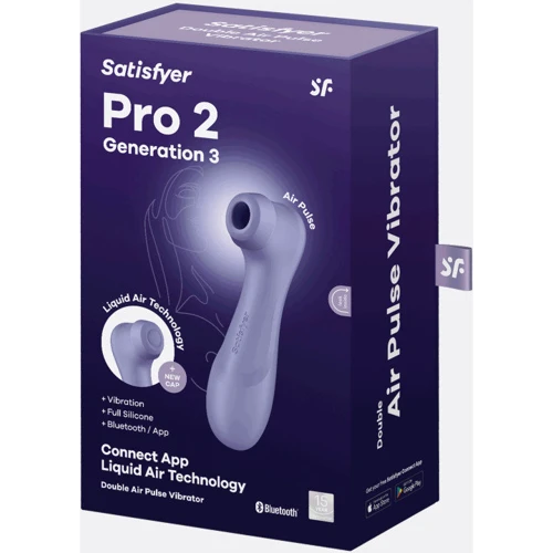 Вакуумный смарт стимулятор Satisfyer Pro 2 Generation 3 violet