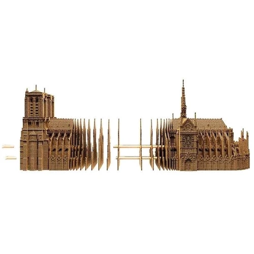 Картонний конструктор Cartonic 3D Puzzle NOTRE-DAME DE PARIS: Кількість фрагментів, шт 165