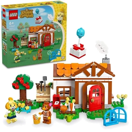 Конструктор LEGO Animal Crossing Візит у гості до Isabelle 389 деталей (77049): Серія Animal Crossing
