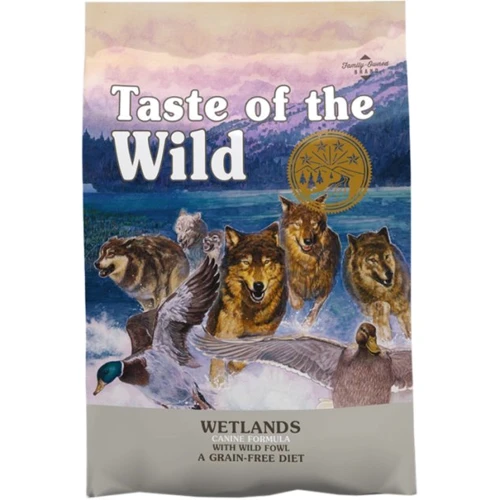 Сухой корм для собак Taste of the Wild Wetlands Canine с мясом утки и перепелки 12.2 кг (9747-HT60)